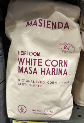 Heirloom White Corn Masa Harina