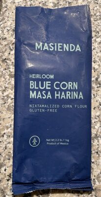 Heirloom Blue Corn Masa