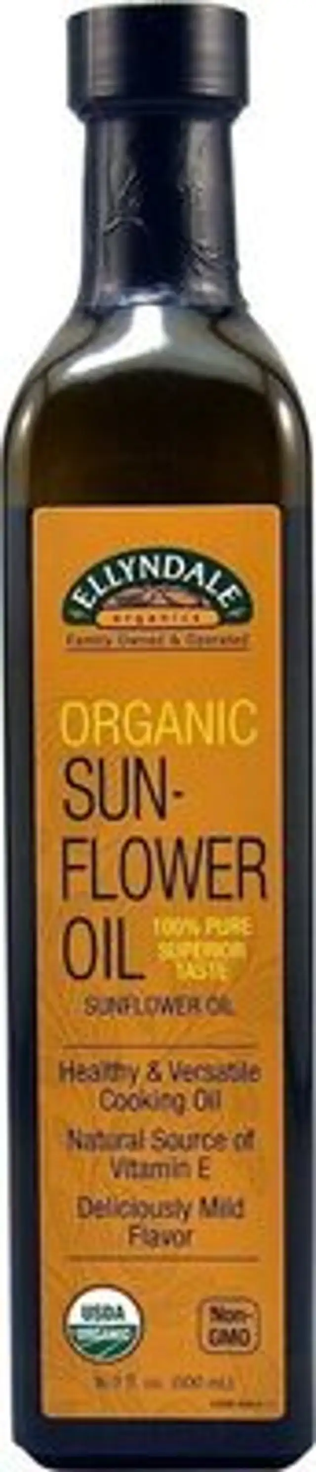 Organic Sunflower Oil front packaging