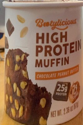 Chocolate peanut butter muffin