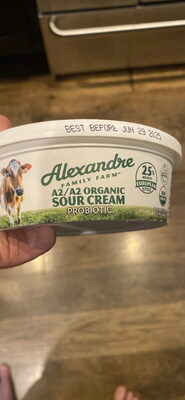 A2/A2 Organic Sour Cream Probiotic