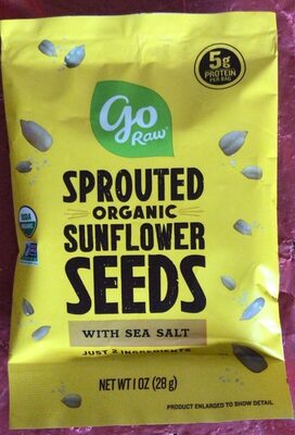 All Organic Sprouted Sunflower Seeds