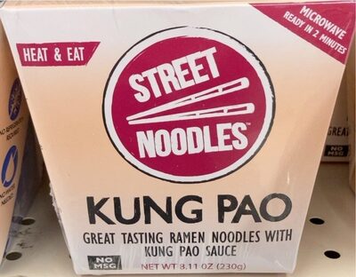 Ramen noodle kung pao sauce
