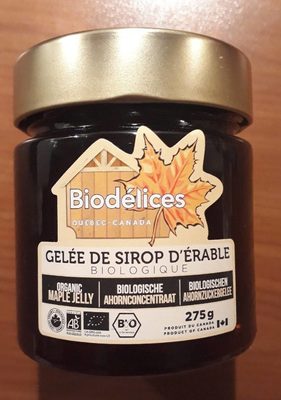 Gelée de sirop d'érable