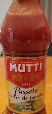 Tomato Puree With Basil front packaging