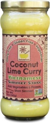 Coconut Lime Curry Vietnamese Simmer Sauce