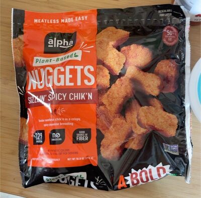 Plant-Based Sizzlin' Spicy Chik'N Nuggets
