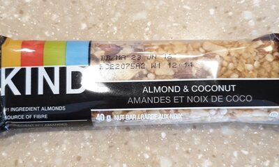 Almond and coconut