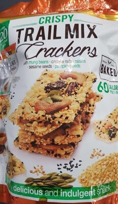 Crispy Trail Mix Crackers