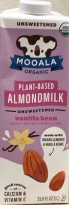 Organic Vanilla Bean Unsweetened Almondmilk