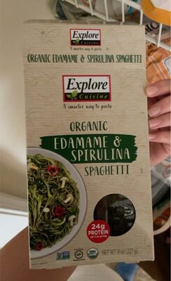 Organic Edamame & Spirulina Spaghetti