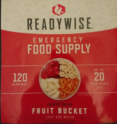 Emergency food supply, Fruit Basket - 120 servings - 20 years.