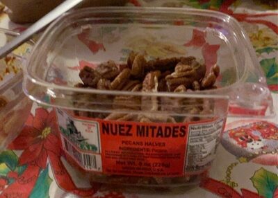 Nuez Mitades