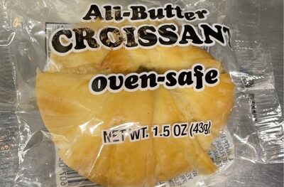 All butter croissant