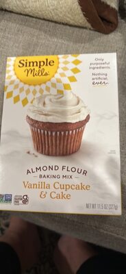 Vanilla Cupcake & Cake Almond Flour Baking Mix