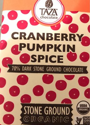 Cranberry Pumpkin Spice Chocolate