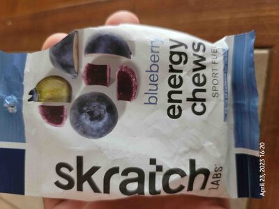 Blueberry energy chews