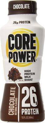 Power by fairlife high protein milk shake bottle