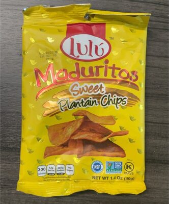 Maduritos Sweet Plantain Chips