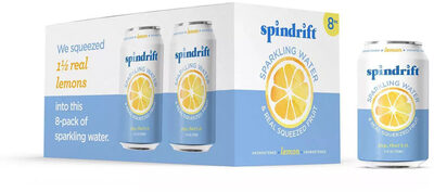 Lemon Sparkling Water & Real Squeezed Fruit