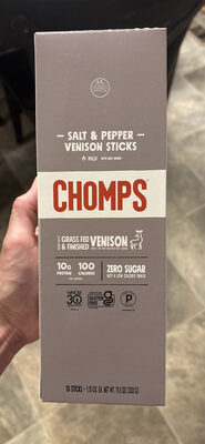 Salt & Pepper Venison Sticks