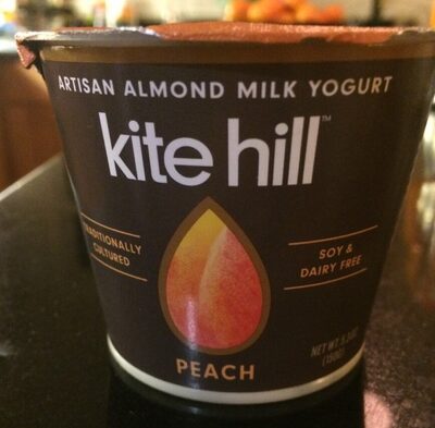 Kite Hill, Artisan Almond Milk Yogurt, Peach