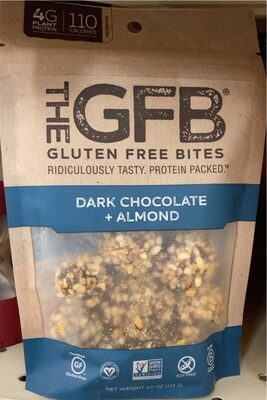 Dark Chocolate + Almond Gluten Free Bites
