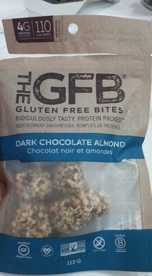 Dark Chocolate + Almond Gluten Free Bites
