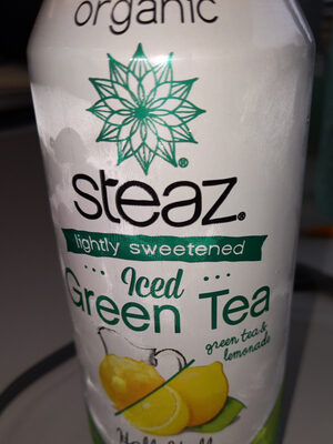 Organic lightly sweetened half & half iced green tea