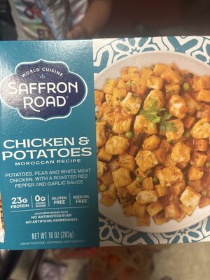 Chicken & Potatoes Moroccan Recipe