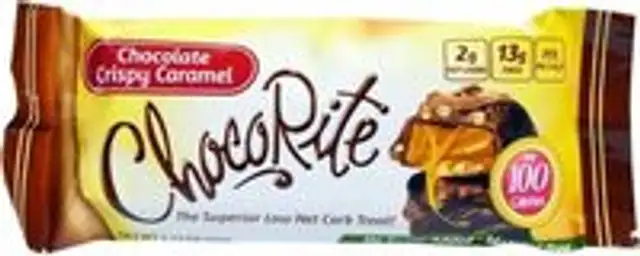 Chocorite chocolate crispy caramel