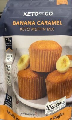 Banana Caramel Keto Muffin Mix