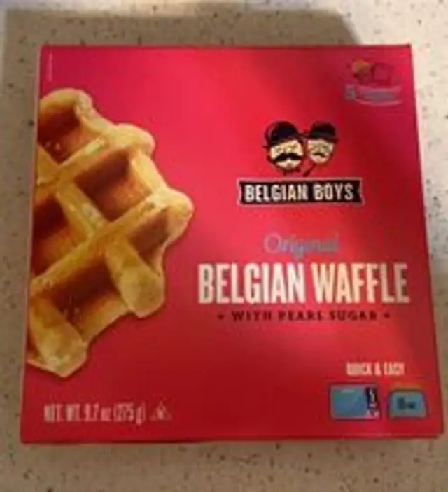 Original Belgian Waffle with Pearl Sugar