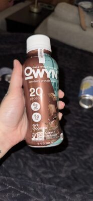 non-dairy protein shake front packaging