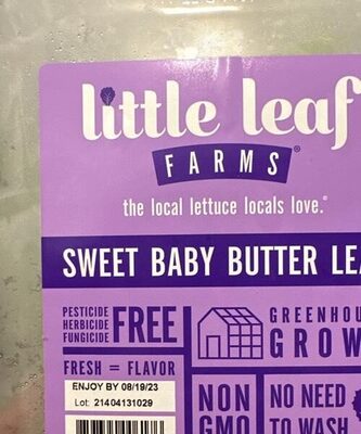 Sweet Baby Butter Leaf