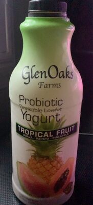 Probiotic Drinkable Lowfat Yogurt