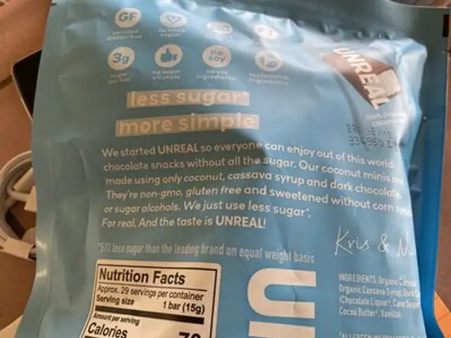 Unknown ingredients label