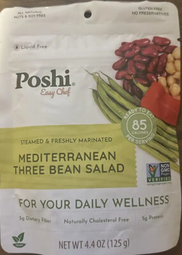 Mediterranean Three Bean Salad front packaging