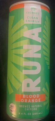 Brewed natural caffeine front packaging