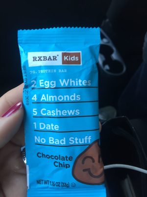 7g. protein bar, chocolate chip