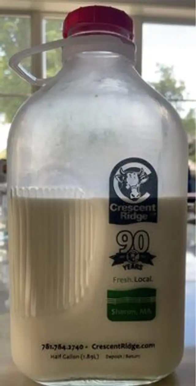 Milk front packaging