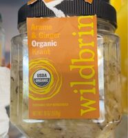 Organic Arame & Ginger Kraut