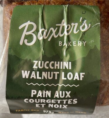 Zucchini Walnut Loaf