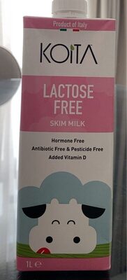Koita Lactose Free skim milk