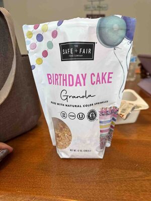 Birthday Cake Granola