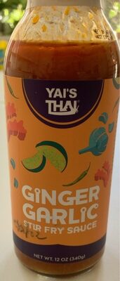 Ginger Garlic Stir Fry Sauce