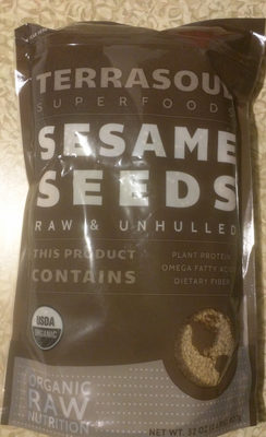 Organic Sesame Seeds (Raw & Hulled)