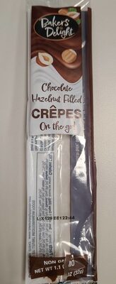 Chocolate Hazelnut Filled Crêpes