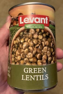 Green Lentils front packaging