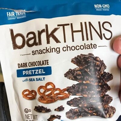 Dark Chocolate Pretzel With Sea Salt